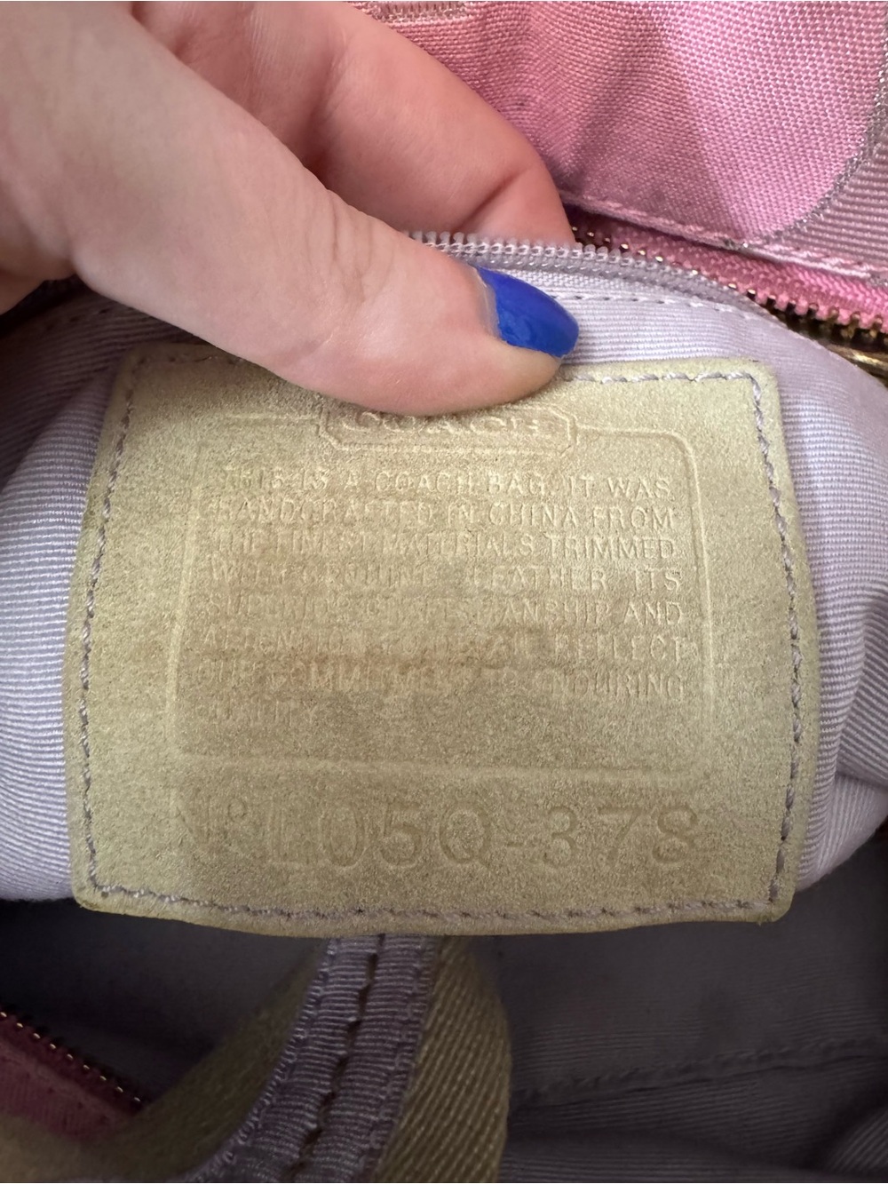 Coach 2005 Spring Patchwork Tote - Picture 10 of 10